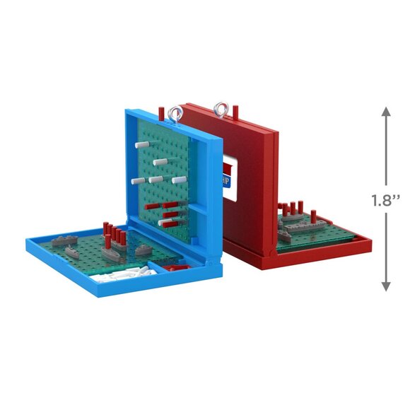 New! Hasbro Battleship Boardgame Hallmark Keepsake Christmas Ornament 2021 - Picture 3 of 5